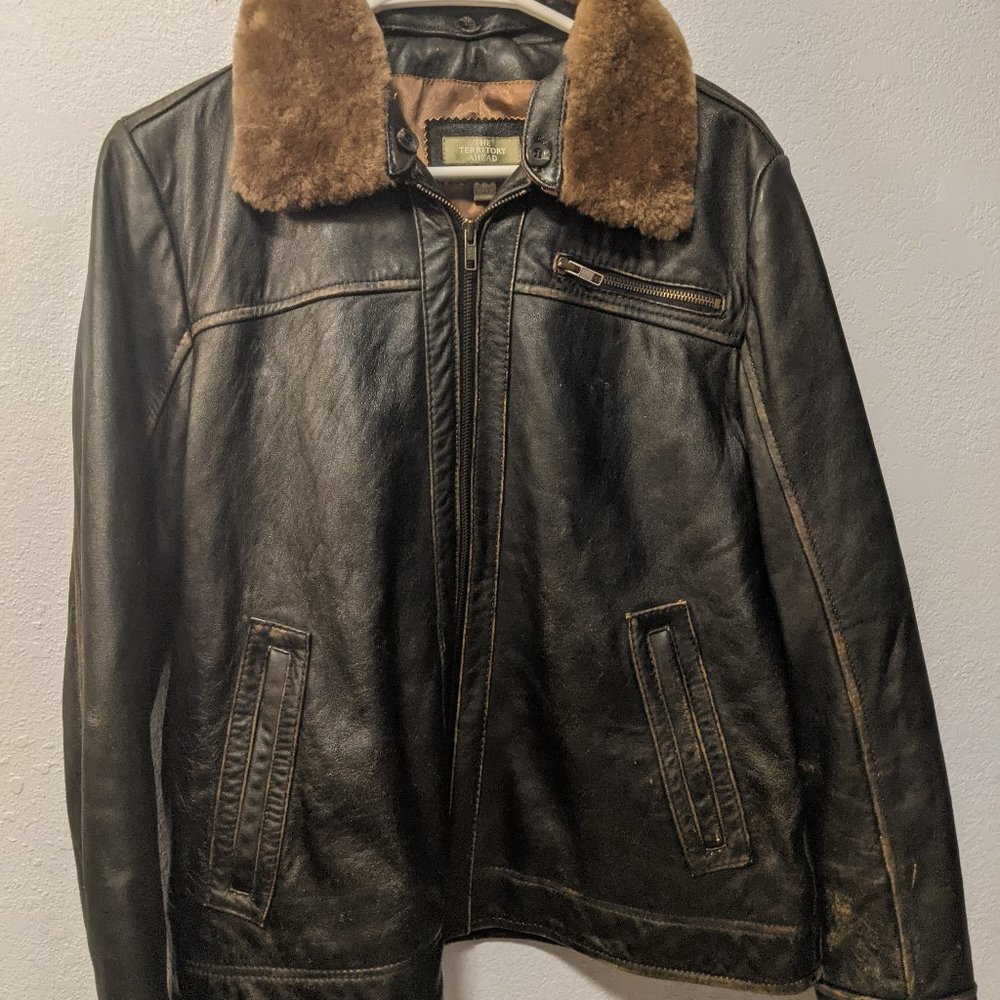 Leather jacket